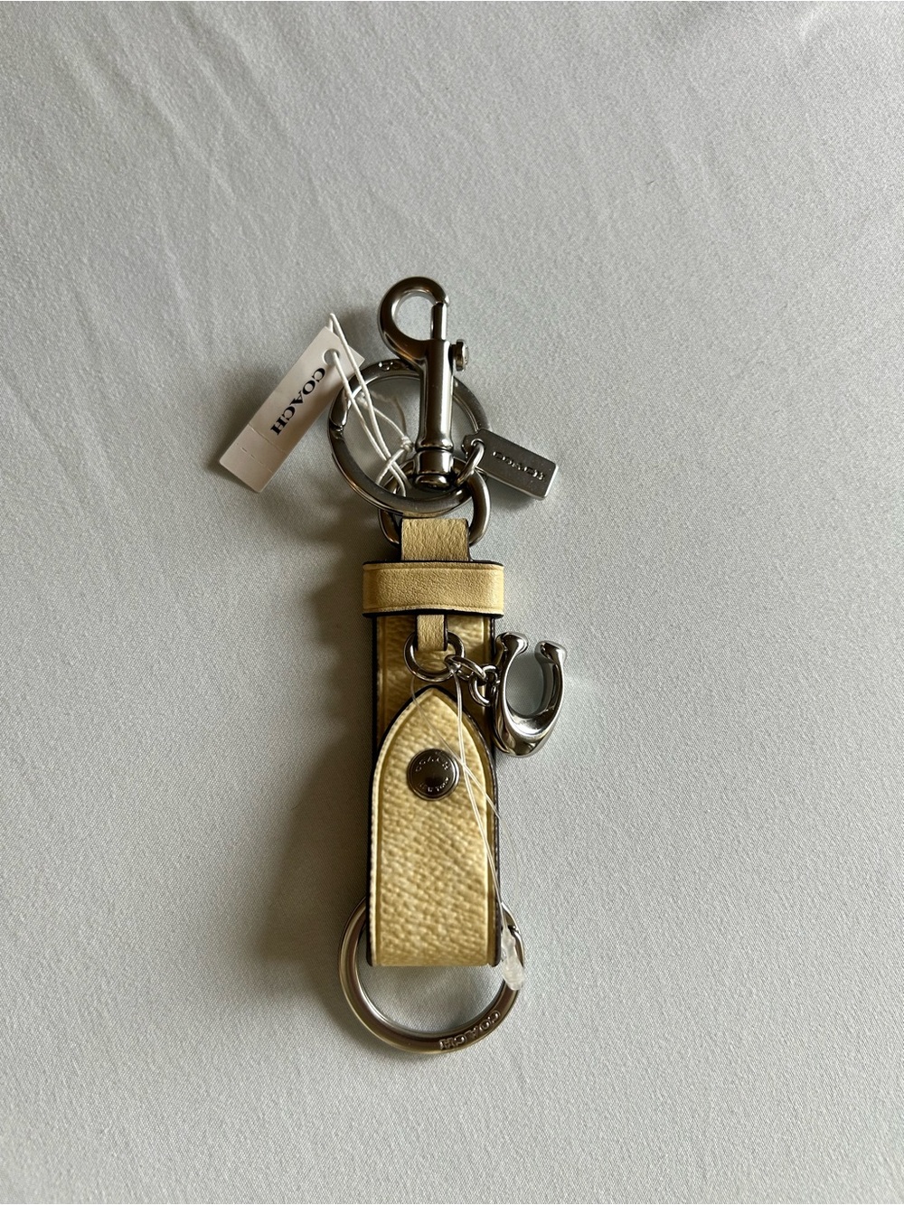 Coach Trigger Snap Key Charm